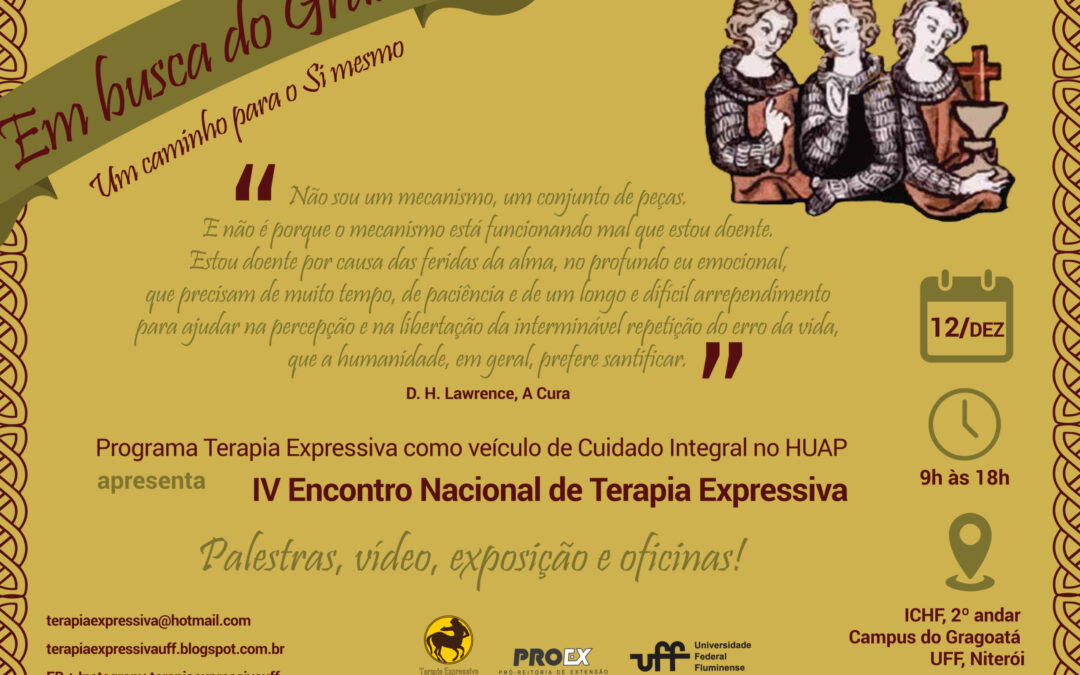 Terapia expressiva será debatida em evento do Teci-Huap