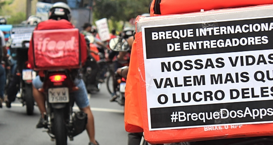 UFF pesquisa os impactos do trabalho de entregadores de aplicativo