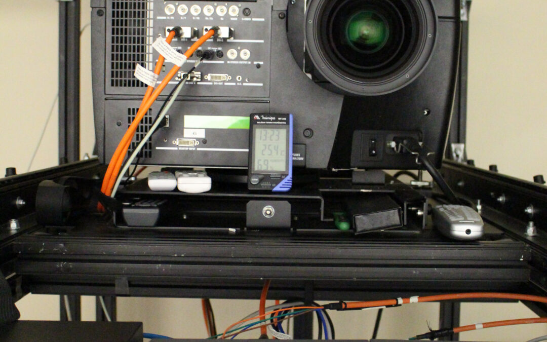 Geofísica inaugura sala de projeção 3D com tecnologia de ponta