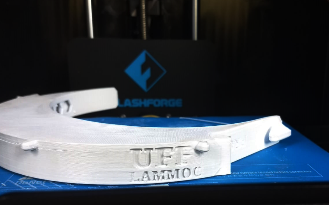 Combatendo o coronavírus: pesquisadores da UFF desenvolvem máscaras de proteção facial em impressoras 3D