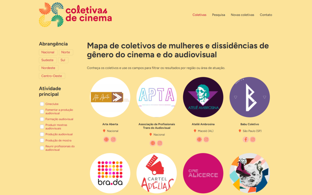 Conheça o projeto que mapeia coletivos formados por mulheres do audiovisual brasileiro