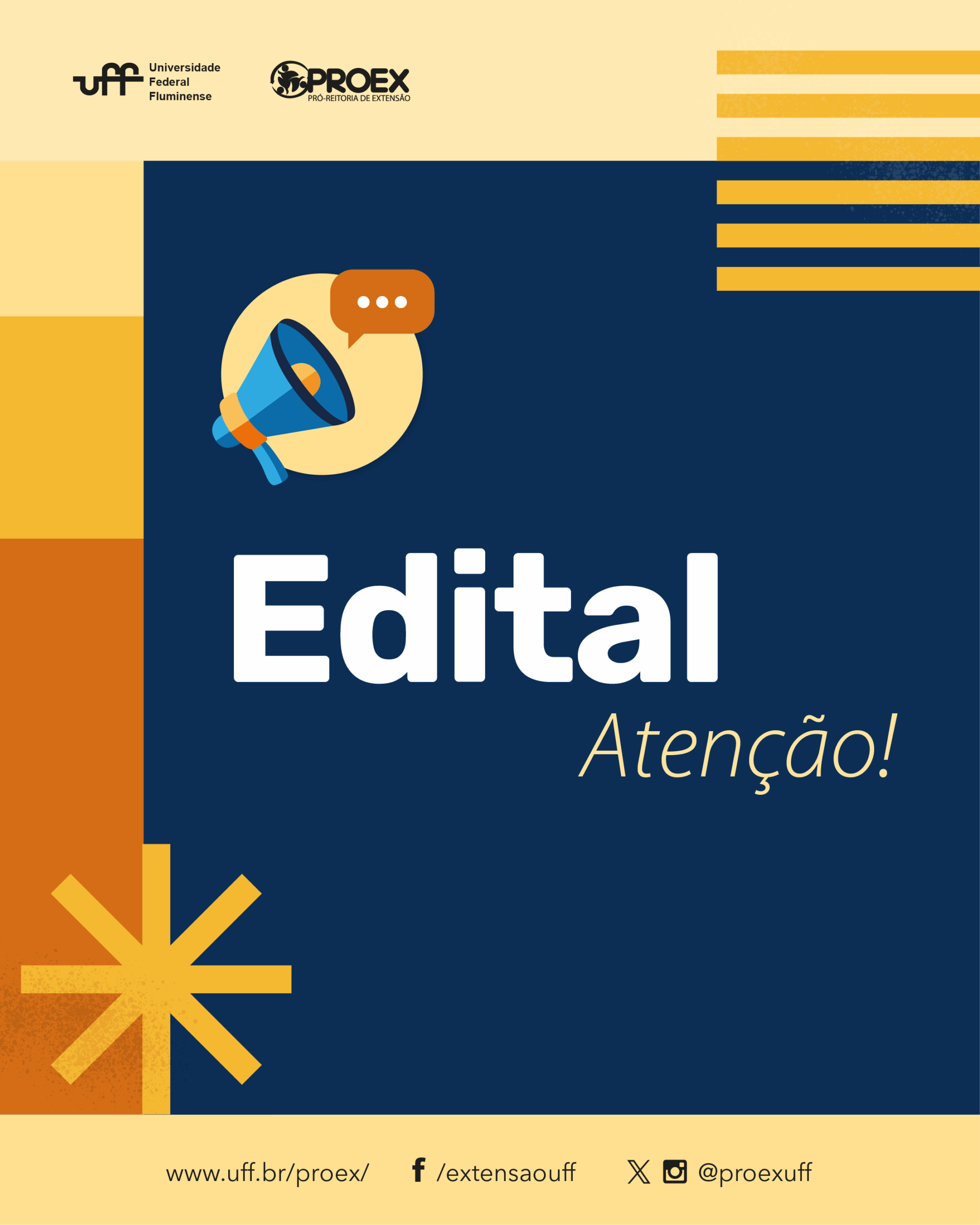 Editais Proex – Divulgação Proex