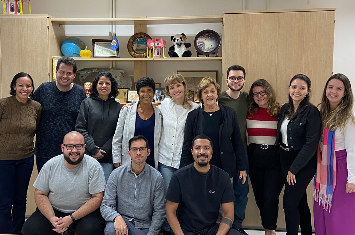 Foto 1: Reunião da Superintendência de Relações Internacionais, UFF