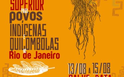 UFF sedia I Fórum de Educação Superior para Povos Indígenas e Quilombolas do Estado do Rio de Janeiro