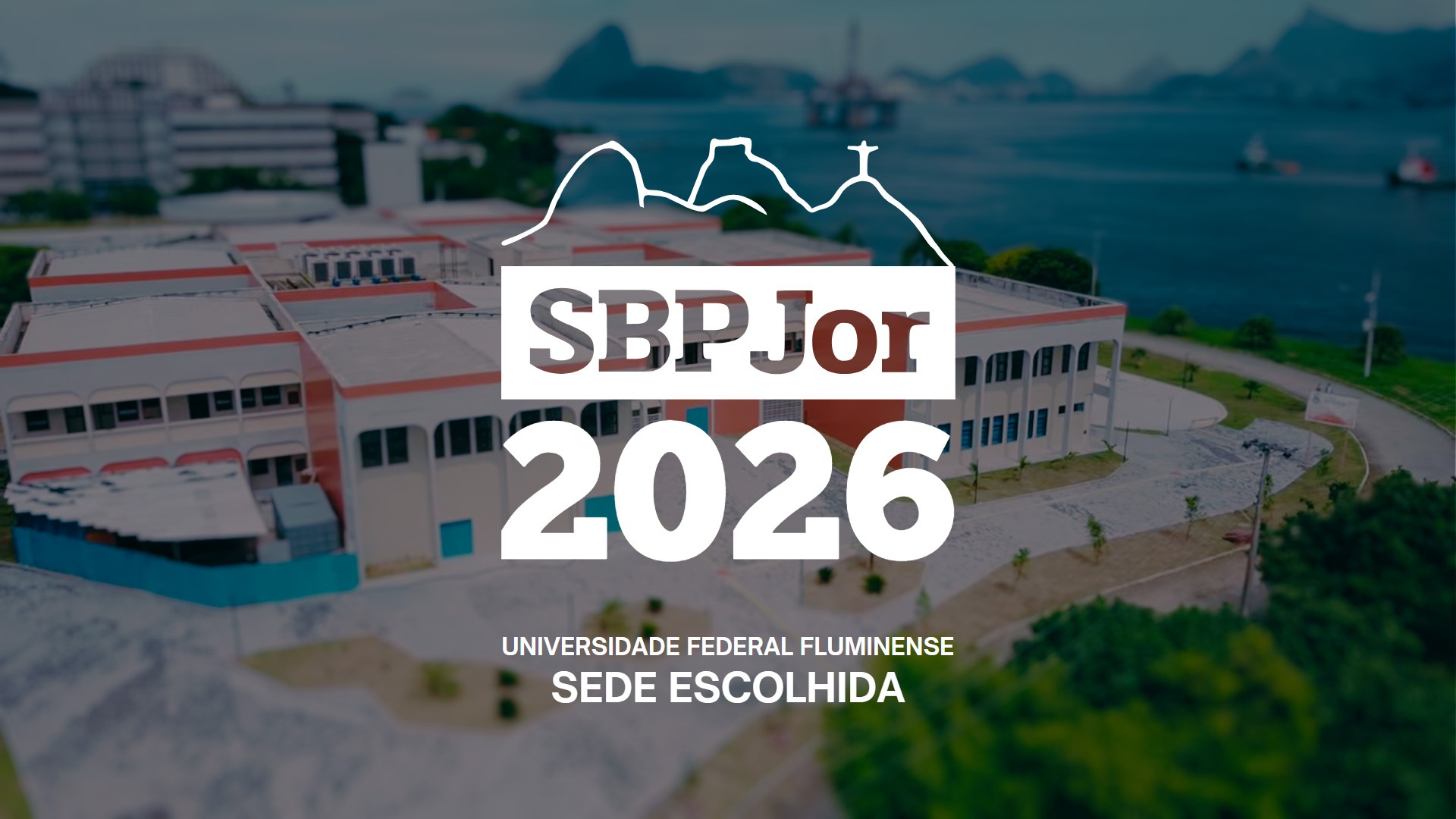 Cartaz de divulgação da UFF como sede escolhida