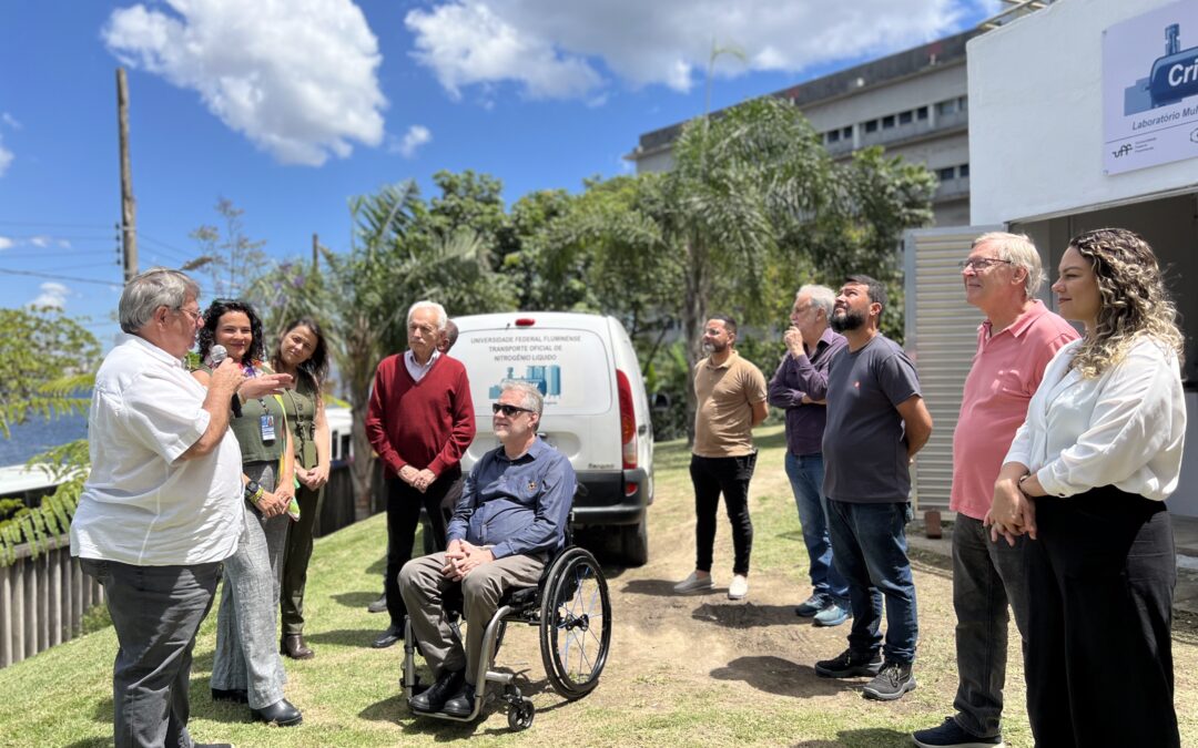 UFF inaugura novo centro de produção de nitrogênio líquido no Laboratório Multiusuário de Criogenia