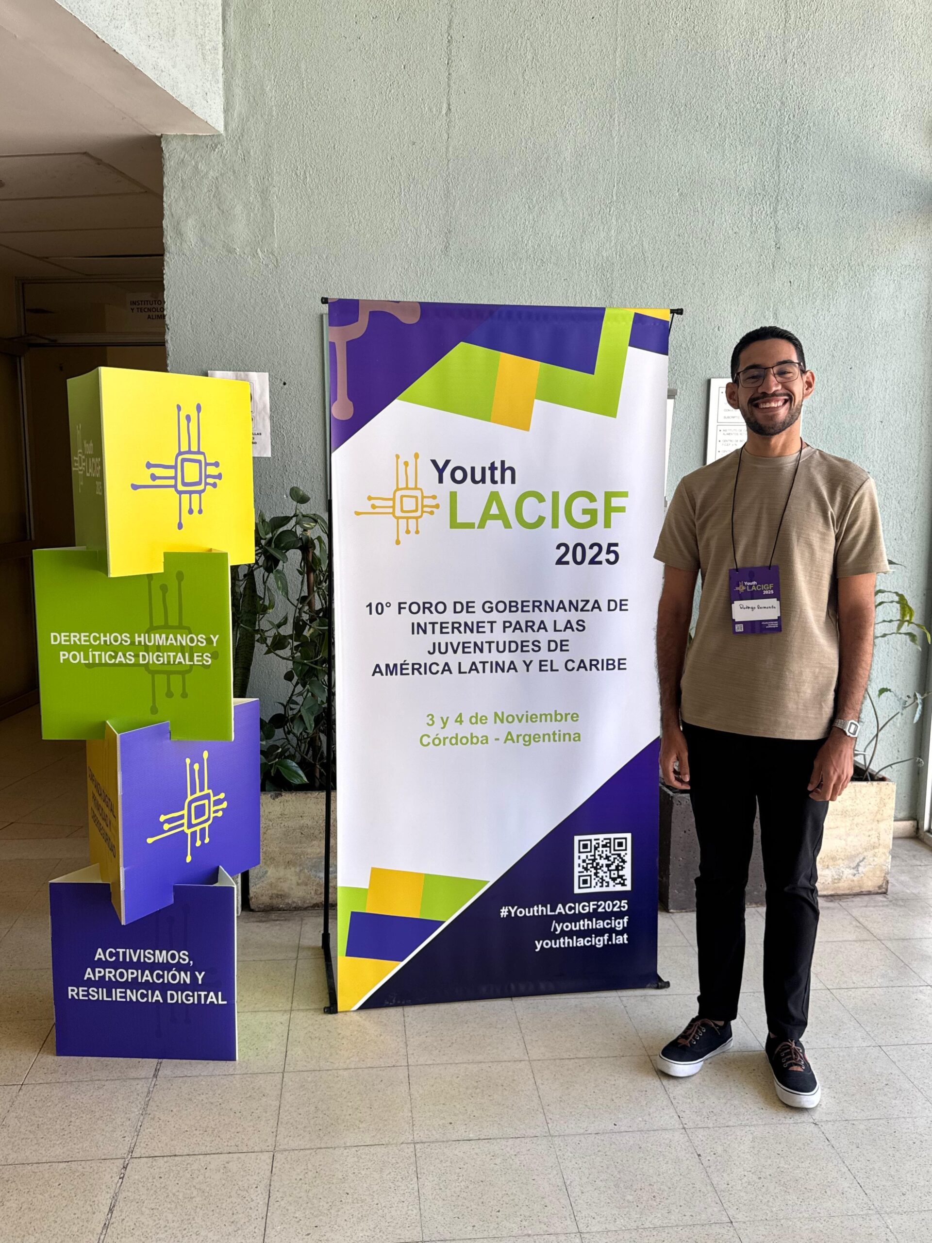 Estudante da UFF Integra delegação de jovens que representou o Brasil no Latin American and Caribbean Internet Governance Forum (LACIGF).