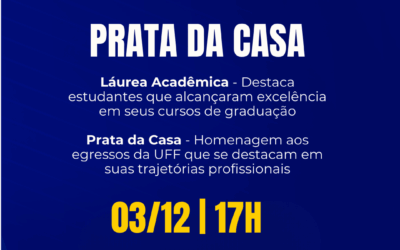 UFF homenageia ministro das Relações Exteriores em cerimônia comemorativa dos 65 anos da universidade