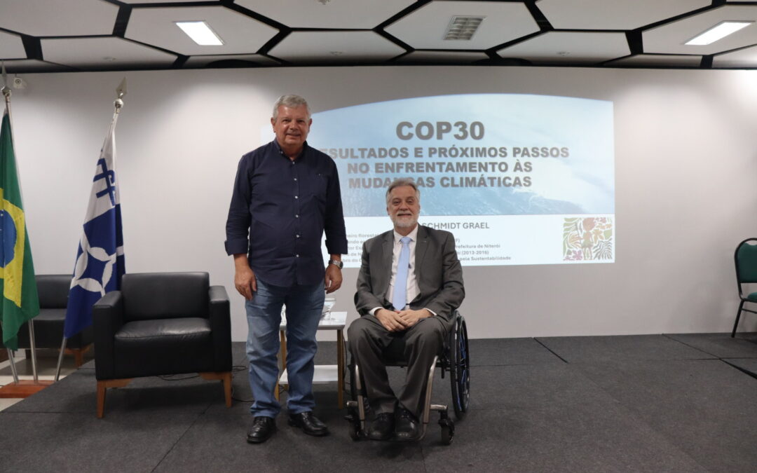 UFF promove debate com Axel Grael sobre emergência climática