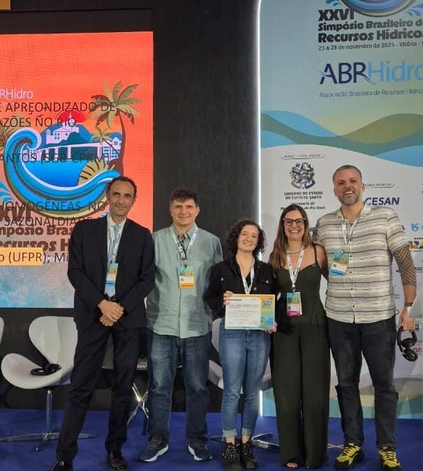 Aluna da UFF conquista o primeiro lugar na premiação Jovem Pesquisador na área de Recursos Hídricos