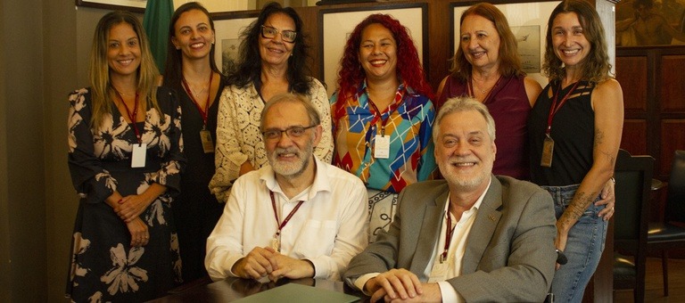 UFF firma acordo de cooperação técnica com a Fundação Biblioteca Nacional