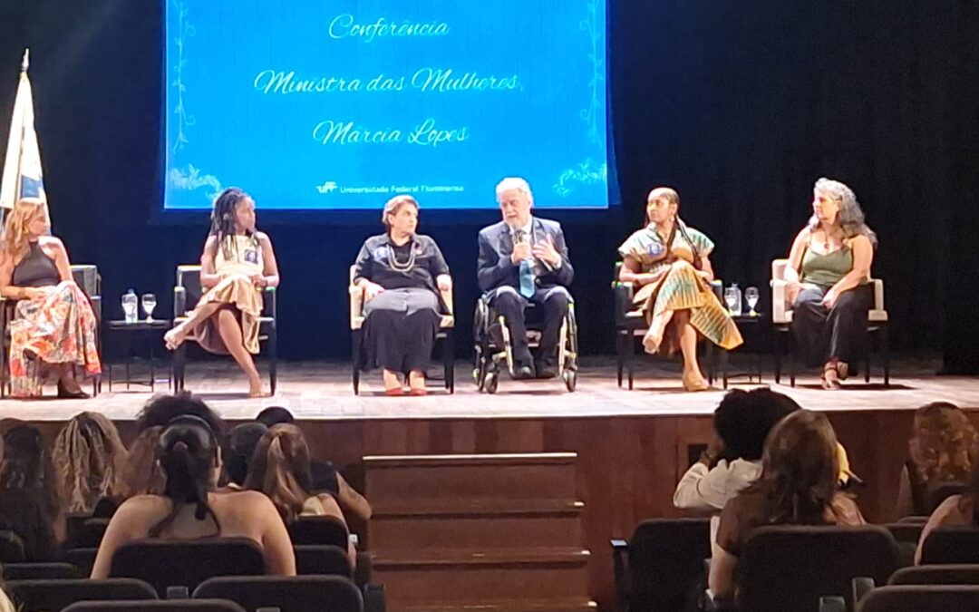 Com presença da ministra Márcia Lopes, UFF fortalece ações institucionais em defesa das mulheres 
