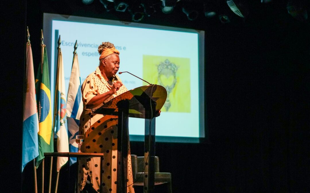 Aula magna com Conceição Evaristo marca início do semestre na UFF