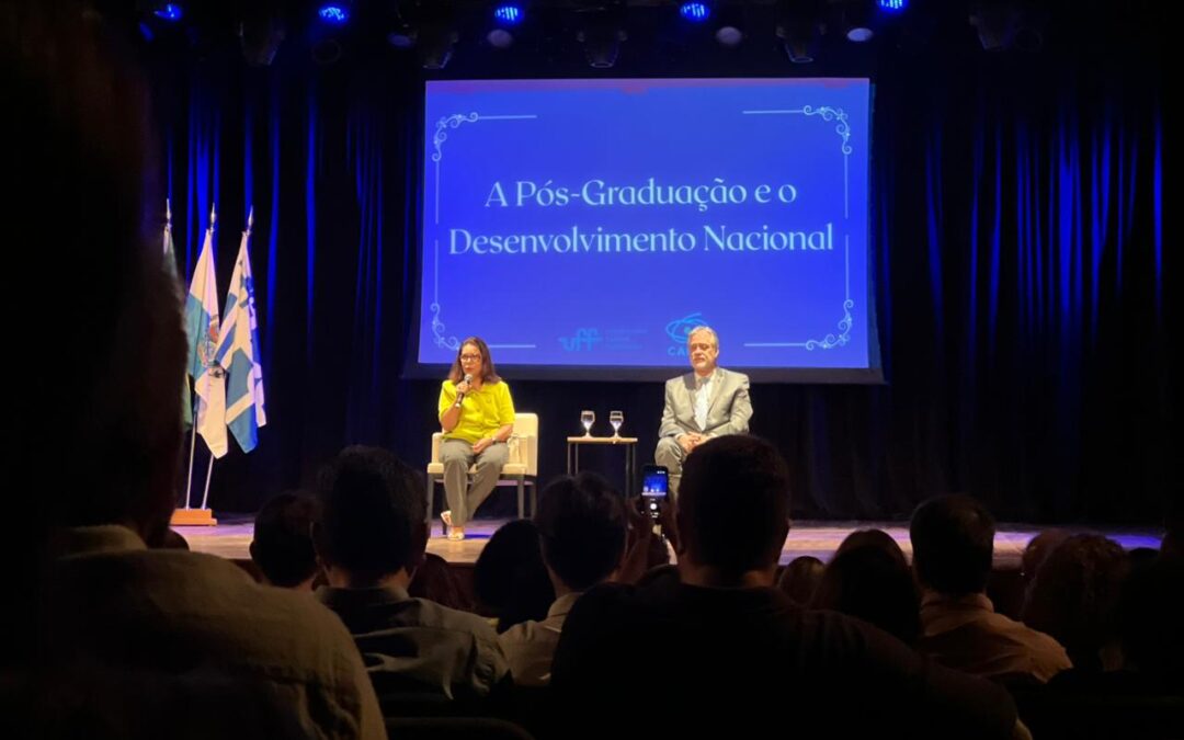 UFF recebe presidente da Capes para debater os caminhos da Pós-Graduação no Brasil