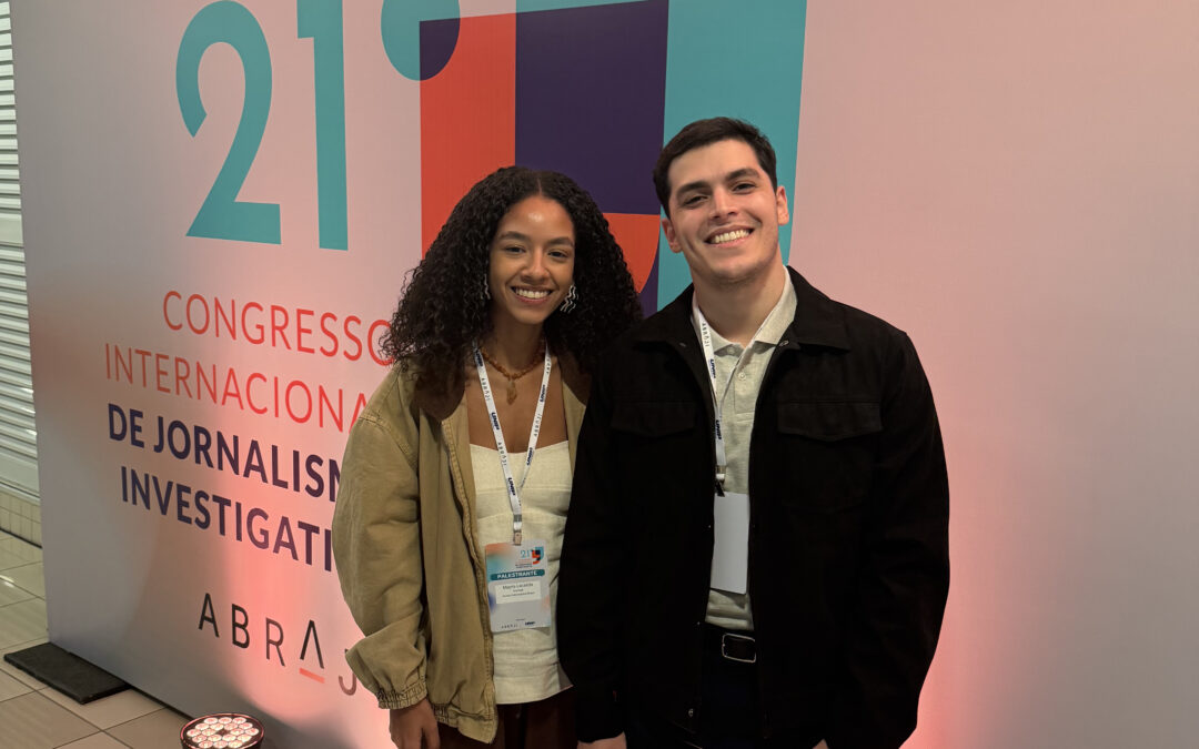 Alunos da UFF apresentam reportagem premiada no 21º Congresso Internacional de Jornalismo Investigativo da Abraji