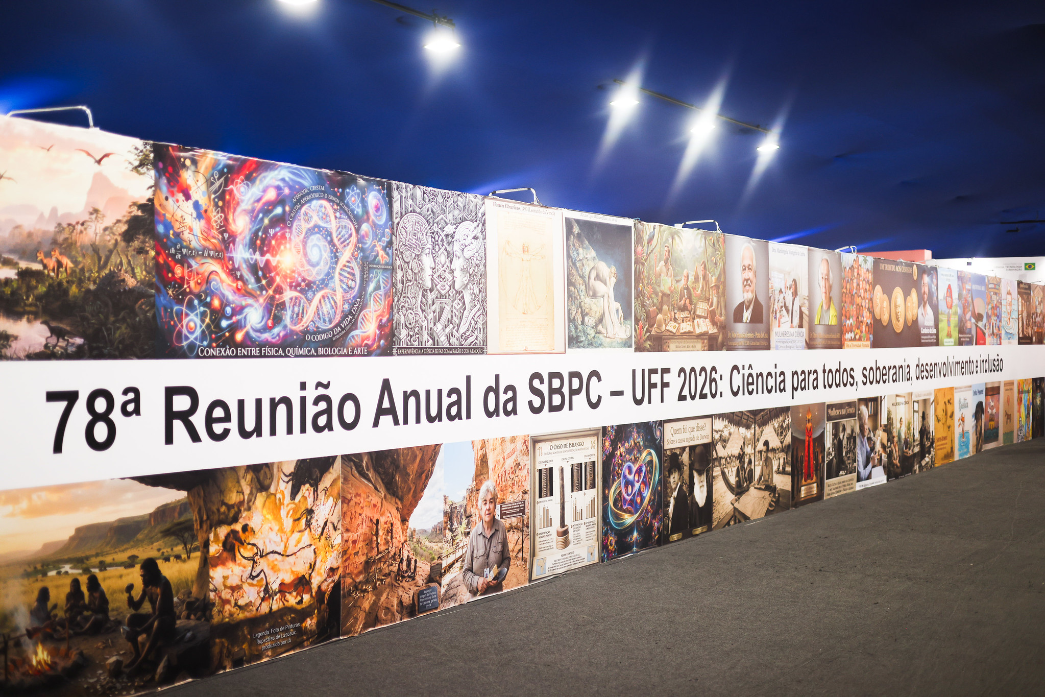 A 78ª Reunião Anual da SBPC foi realizada pela UFF entre 26 de julho e 1º de agosto de 2026 no Campus Gragoatá. Foto: Divulgação.